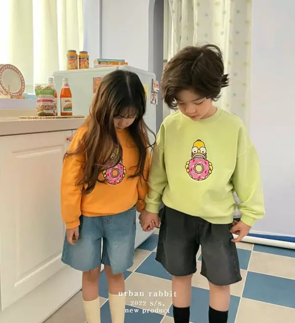 Urban Rabbit - Korean Children Fashion - #childofig - Dounut Embroidery Sweatshirt - 8