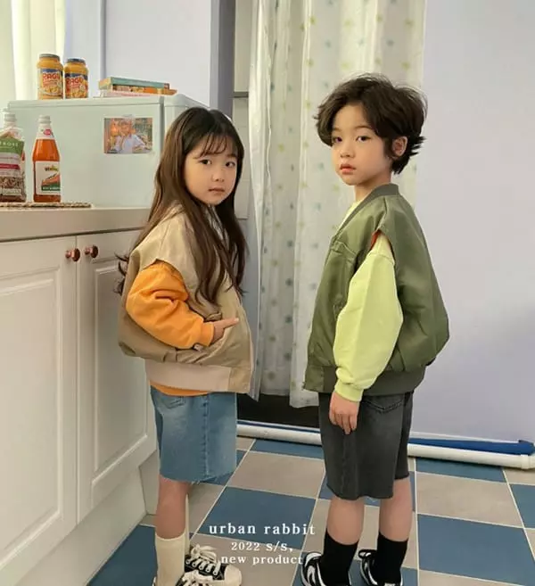 Urban Rabbit - Korean Children Fashion - #childrensboutique - Field Vest Jacket