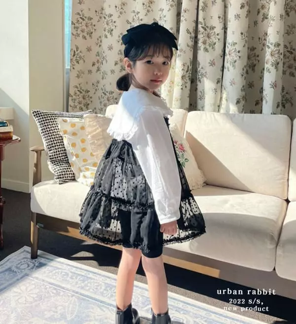 Urban Rabbit - Korean Children Fashion - #childrensboutique - Big Collar Blouse - 8