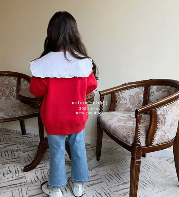 Urban Rabbit - Korean Children Fashion - #childrensboutique - Flower Embroidery Knit - 7