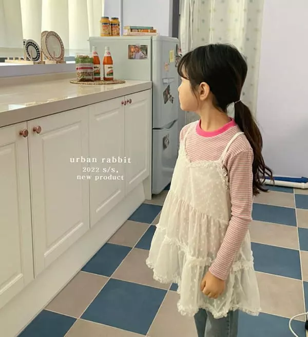 Urban Rabbit - Korean Children Fashion - #childrensboutique - Candy Stripes Tee - 6