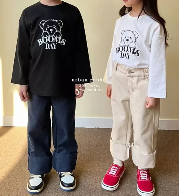 Urban Rabbit - Korean Children Fashion - #designkidswear - Spring Bear Tee - 5