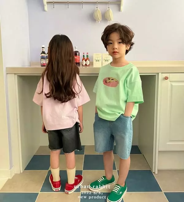 Urban Rabbit - Korean Children Fashion - #childrensboutique - Cotton Candy Tee - 4