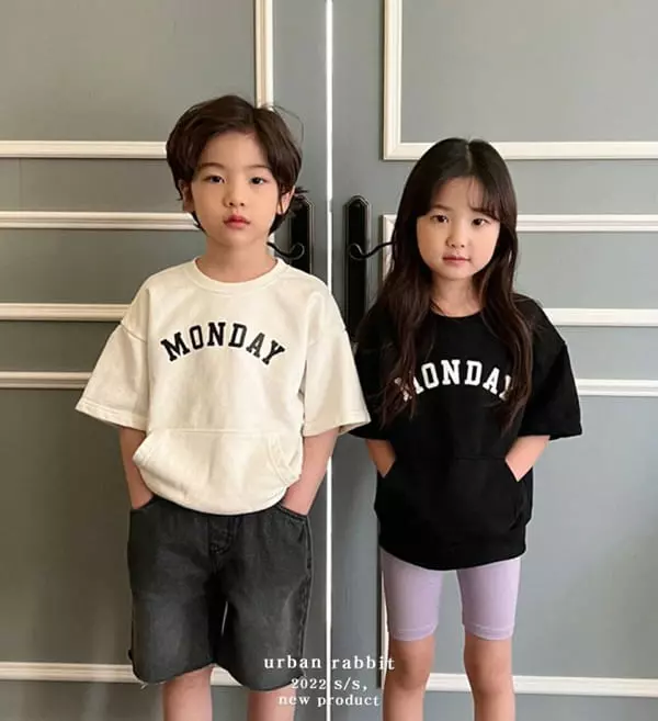 Urban Rabbit - Korean Children Fashion - #designkidswear - Monday Kngaroo Sweatshirt - 2