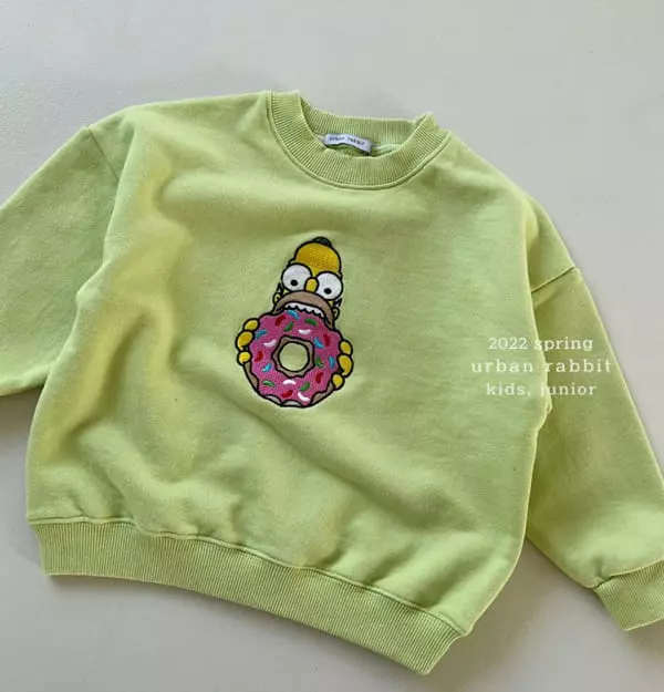 Urban Rabbit - Korean Children Fashion - #designkidswear - Dounut Embroidery Sweatshirt - 10