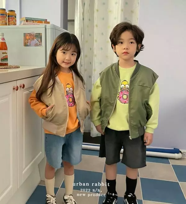 Urban Rabbit - Korean Children Fashion - #discoveringself - Field Vest Jacket - 3