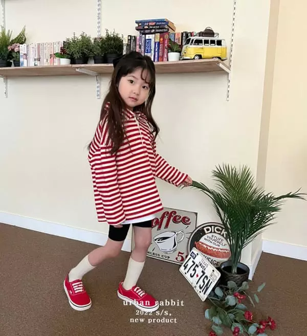 Urban Rabbit - Korean Children Fashion - #discoveringself - Capri Leggings - 2