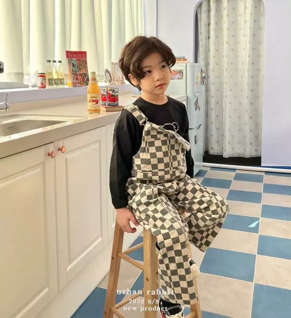 Urban Rabbit - Korean Children Fashion - #fashionkids - Slit Overalls