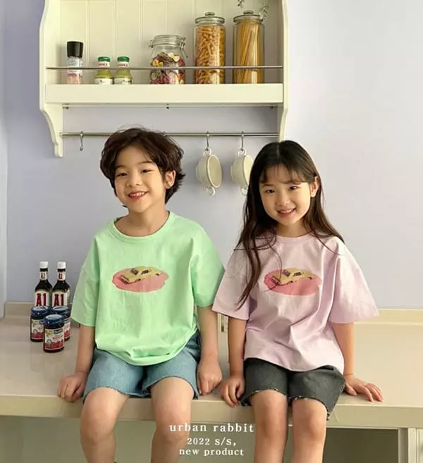 Urban Rabbit - Korean Children Fashion - #fashionkids - Cotton Candy Tee - 6