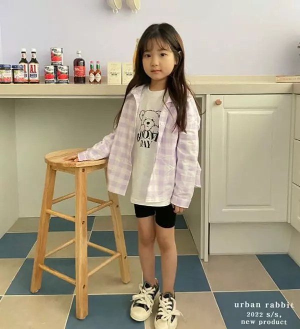 Urban Rabbit - Korean Children Fashion - #fashionkids - Square Shirt - 5