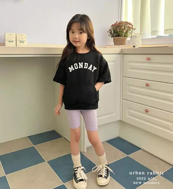 Urban Rabbit - Korean Children Fashion - #fashionkids - Capri Leggings - 4