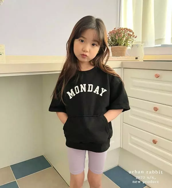 Urban Rabbit - Korean Children Fashion - #kidsstore - Capri Leggings - 5