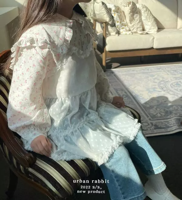 Urban Rabbit - Korean Children Fashion - #magicofchildhood - Big Collar Blouse