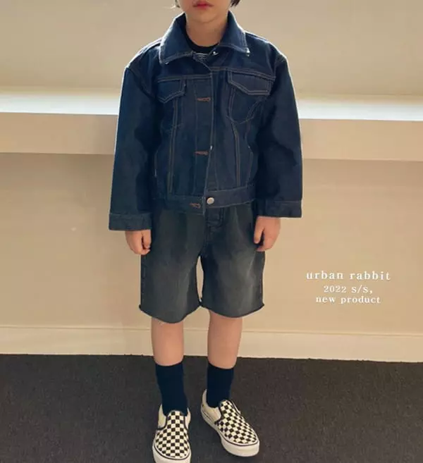 Urban Rabbit - Korean Children Fashion - #magicofchildhood - Denim Jacket - 7
