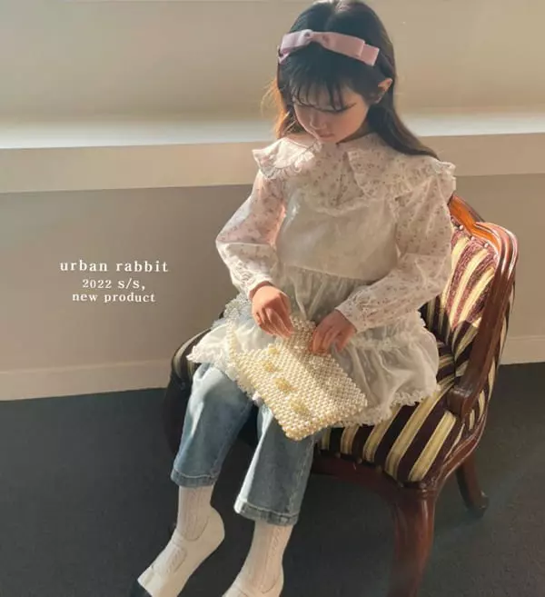 Urban Rabbit - Korean Children Fashion - #prettylittlegirls - Dot Lace One-piece - 5