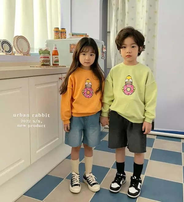 Urban Rabbit - Korean Children Fashion - #prettylittlegirls - Dounut Embroidery Sweatshirt - 6