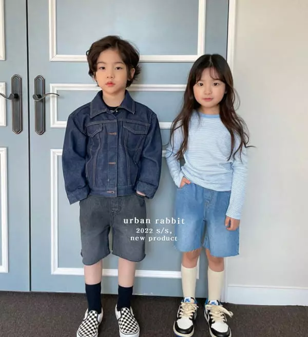 Urban Rabbit - Korean Children Fashion - #toddlerclothing - Candy Stripes Tee - 4