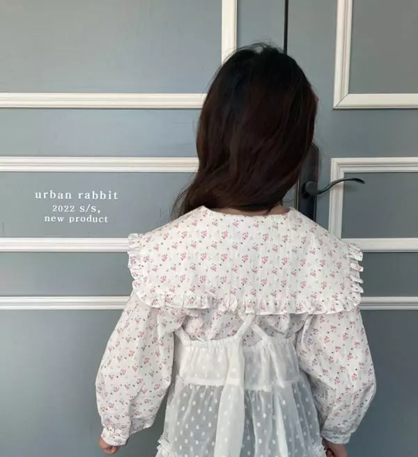 Urban Rabbit - Korean Children Fashion - #todddlerfashion - Dot Lace One-piece - 6