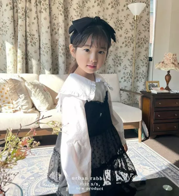 Urban Rabbit - Korean Children Fashion - #toddlerclothing - Big Collar Blouse - 5