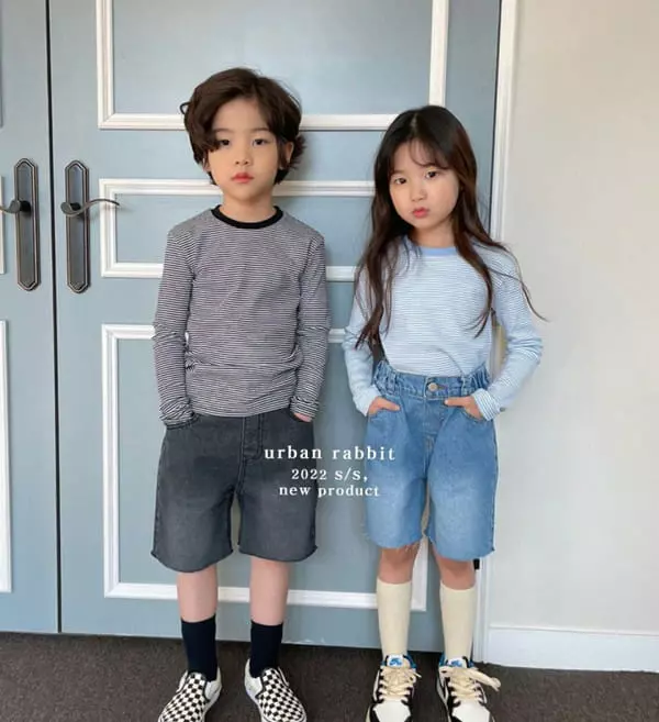 Urban Rabbit - Korean Children Fashion - #toddlerclothing - Candy Stripes Tee - 3