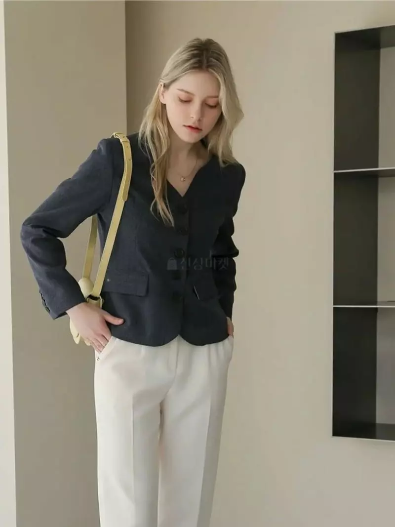 Vert Neuf - Korean Women Fashion - #vintageinspired - Beaver Jacket - 2