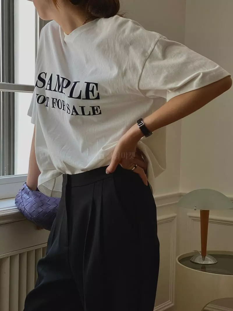 Vineyard - Korean Women Fashion - #romanticstyle - Brush Tee - 2