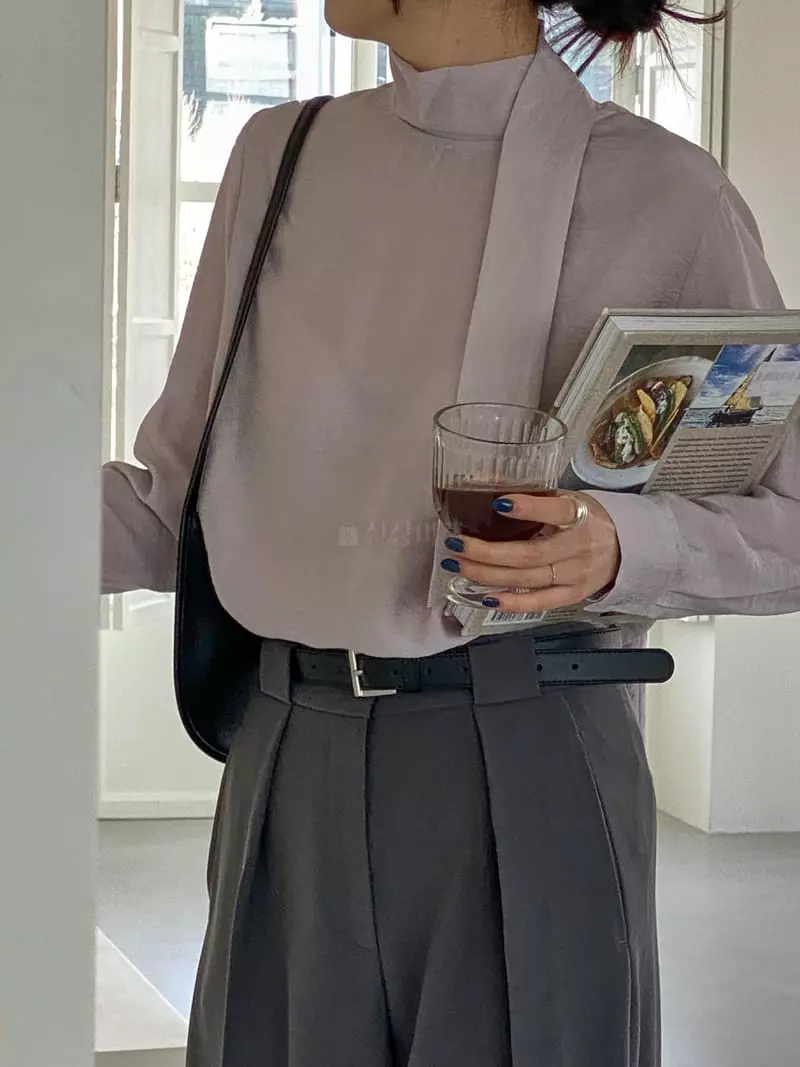 Vineyard - Korean Women Fashion - #vintageinspired - River Blouse - 2