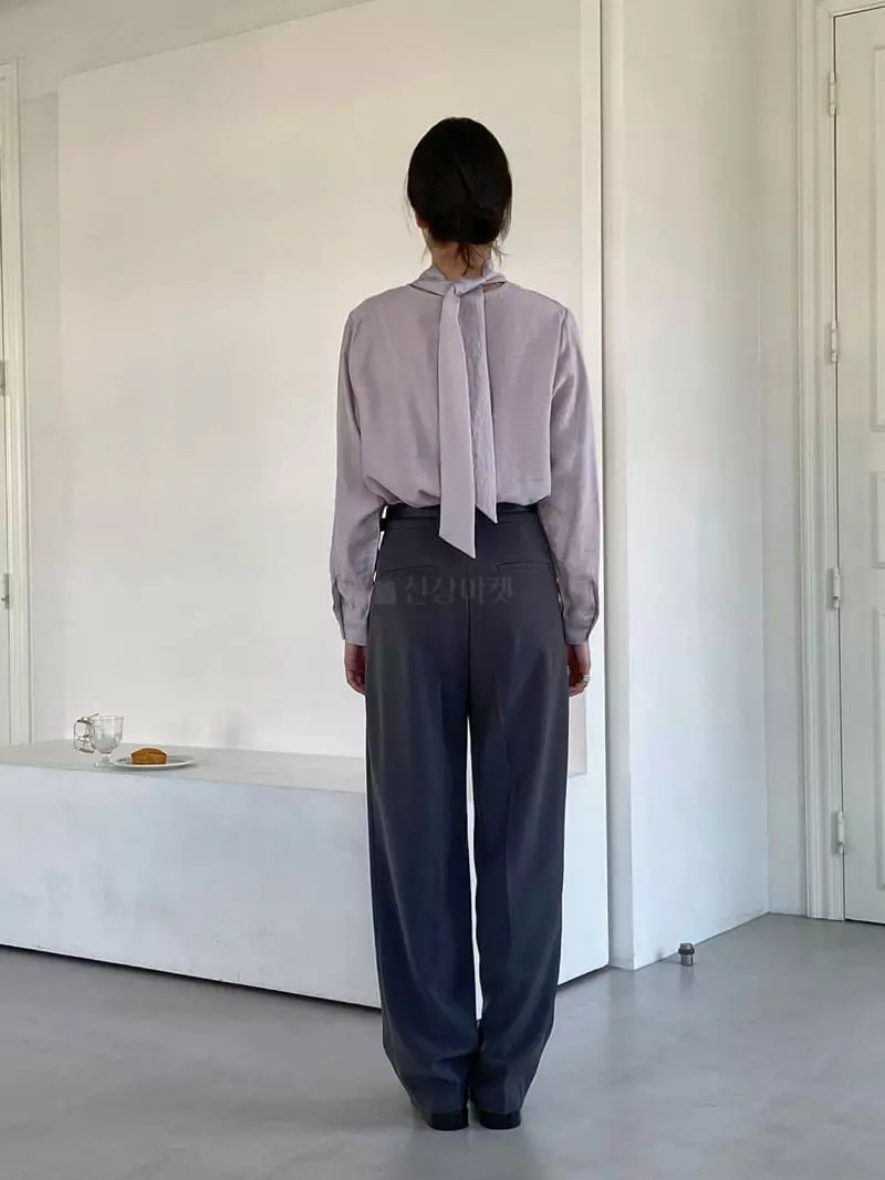Vineyard - Korean Women Fashion - #vintagekidsstyle - River Blouse - 3