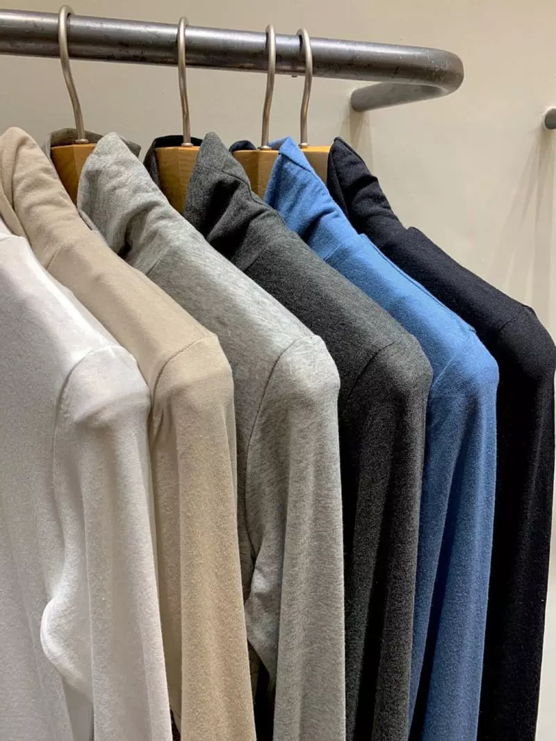 Vineyard - Korean Women Fashion - #womensfashion - Tencel Turtleneck - 3