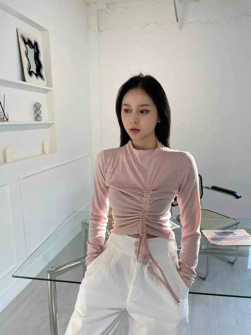 Want - Korean Women Fashion - #momslook - Angel String Tee - 3