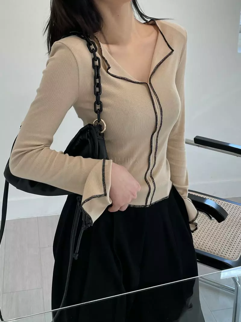 Want - Korean Women Fashion - #momslook - Monica Tee - 2