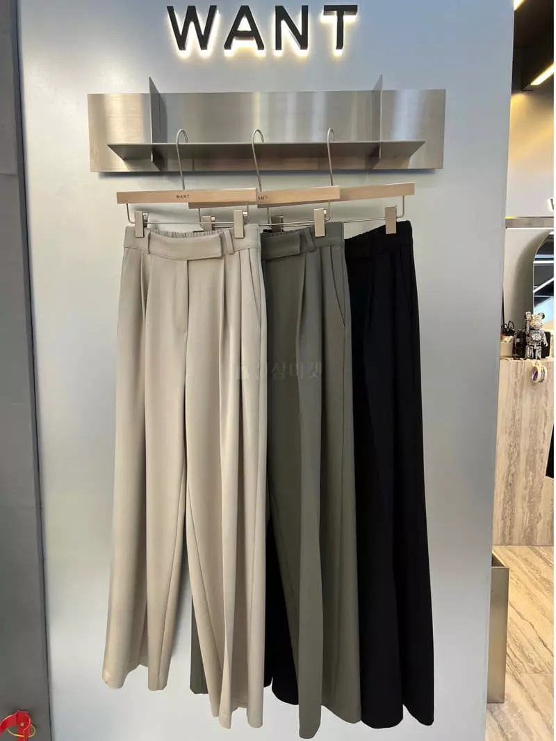 Want - Korean Women Fashion - #momslook - Euro Pants