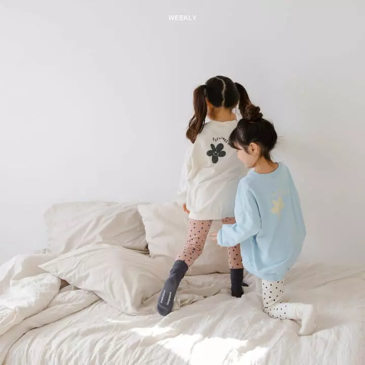 Weekly - Korean Children Fashion - #Kfashion4kids - Flower Sweatshirt - 6