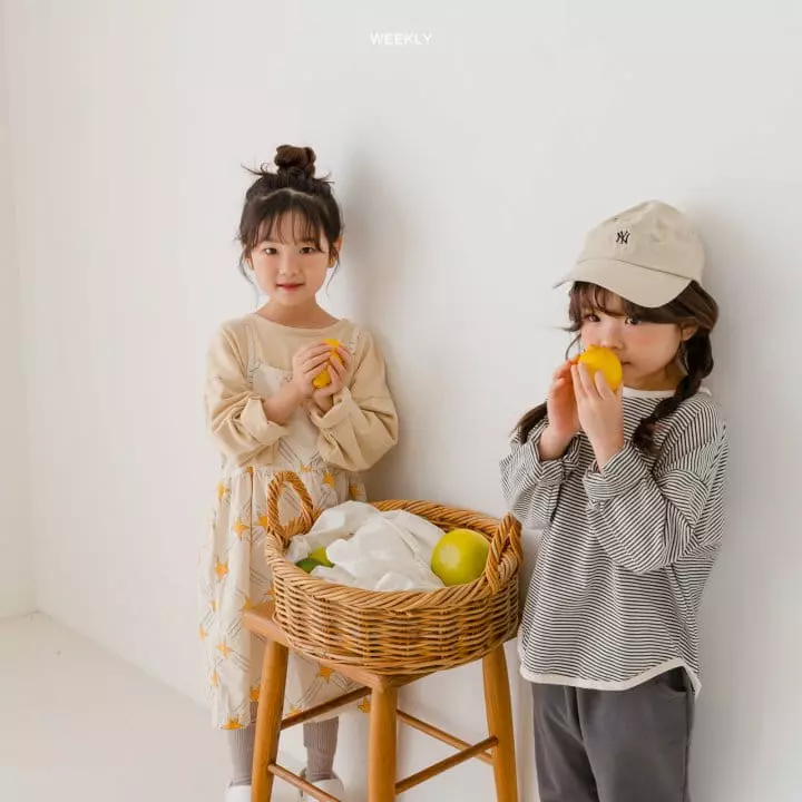 Weekly - Korean Children Fashion - #Kfashion4kids - Merry Stripes Tee