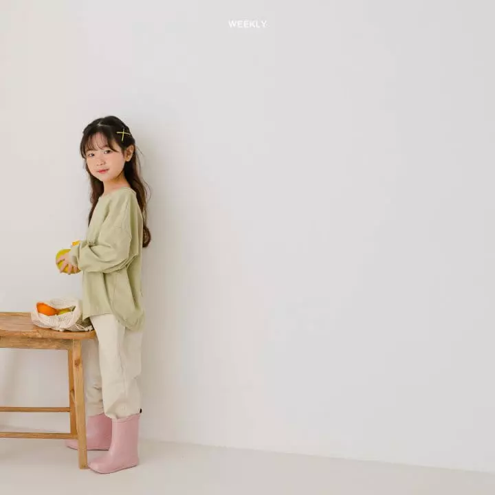 Weekly - Korean Children Fashion - #Kfashion4kids - Melon Cotton Baggy Pants - 7