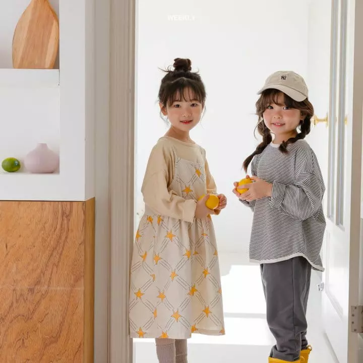 Weekly - Korean Children Fashion - #childofig - Merry Stripes Tee - 7