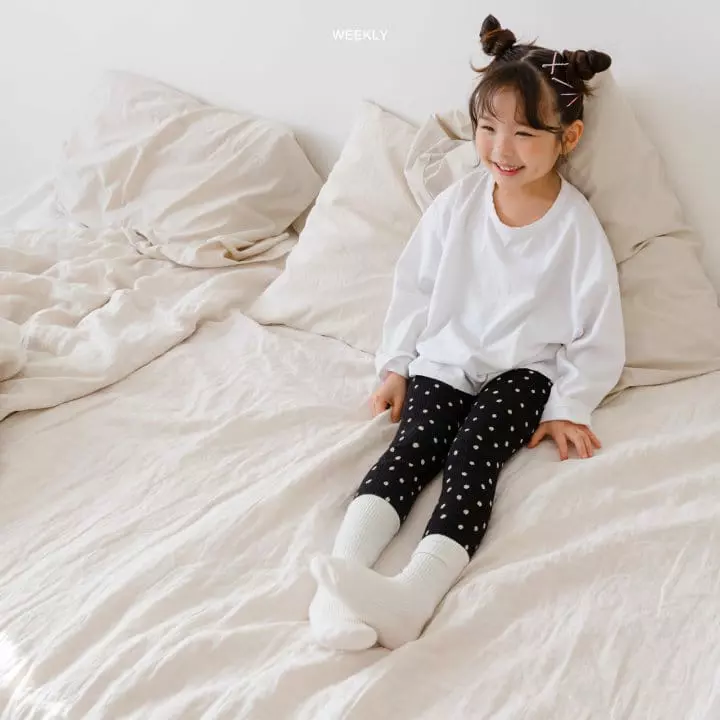 Weekly - Korean Children Fashion - #childofig - Layered Long Tee - 5