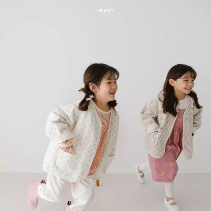 Weekly - Korean Children Fashion - #childofig - Londa Quilting Jacket - 2