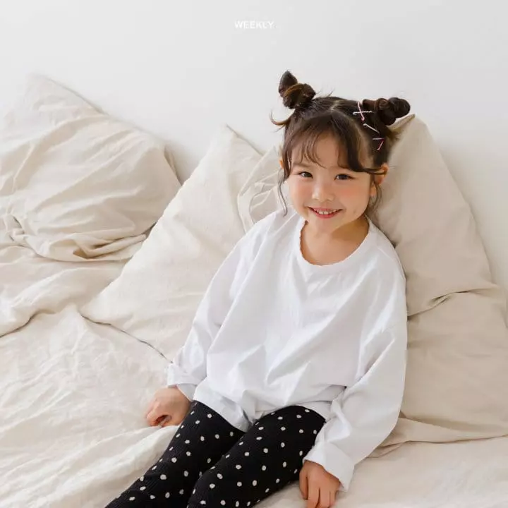 Weekly - Korean Children Fashion - #childrensboutique - Layered Long Tee - 7