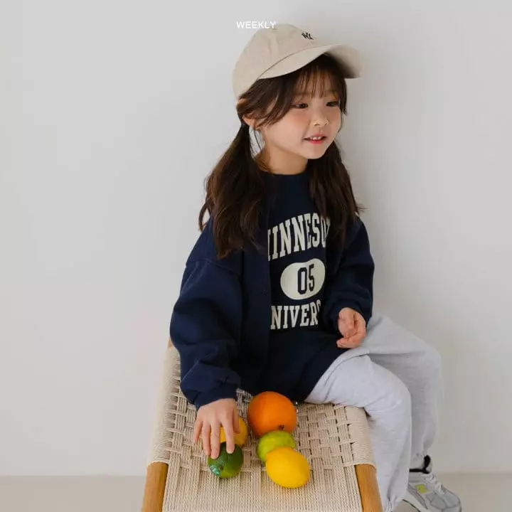 Weekly - Korean Children Fashion - #discoveringself - Minesota Sweatshirt - 11