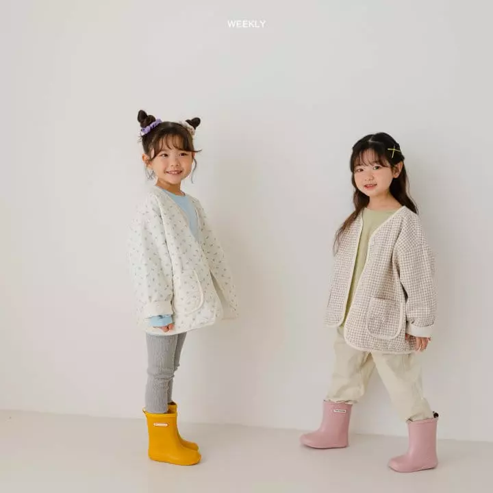 Weekly - Korean Children Fashion - #discoveringself - Londa Quilting Jacket - 5