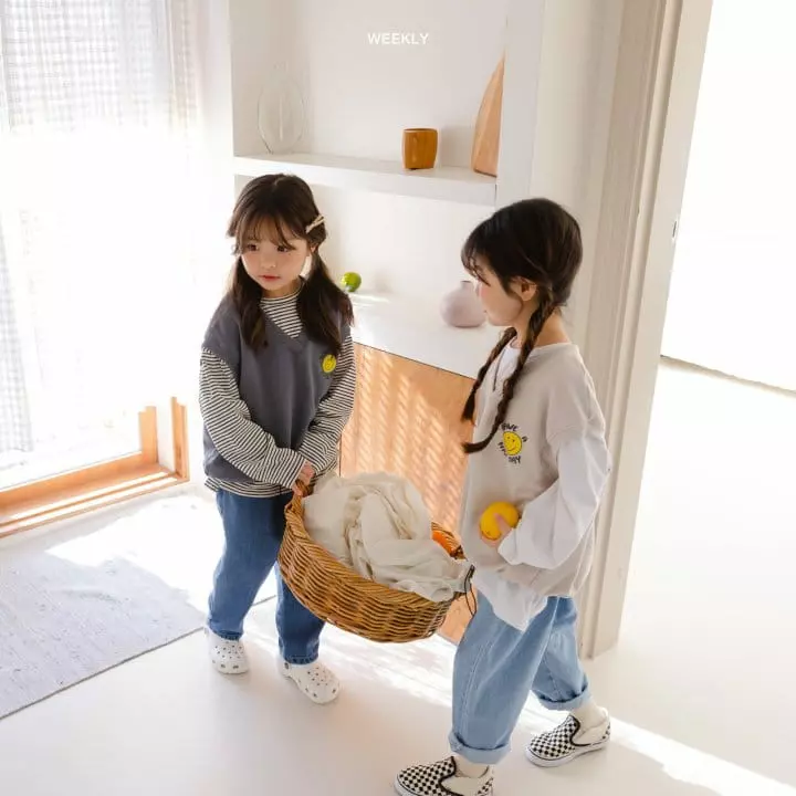 Weekly - Korean Children Fashion - #designkidswear - Charile Baggy Jeans - 4