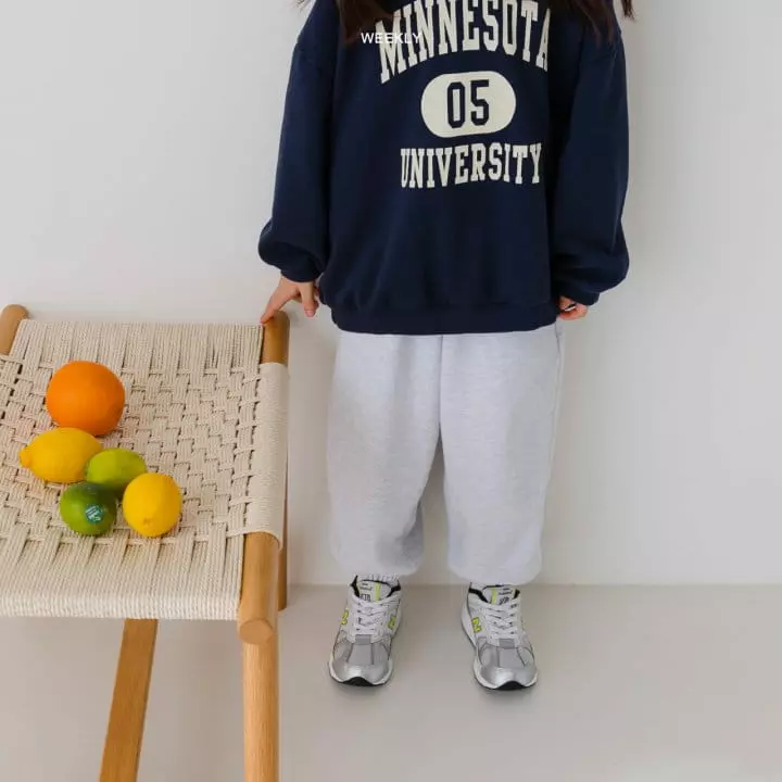 Weekly - Korean Children Fashion - #fashionkids - Minesota Sweatshirt - 12
