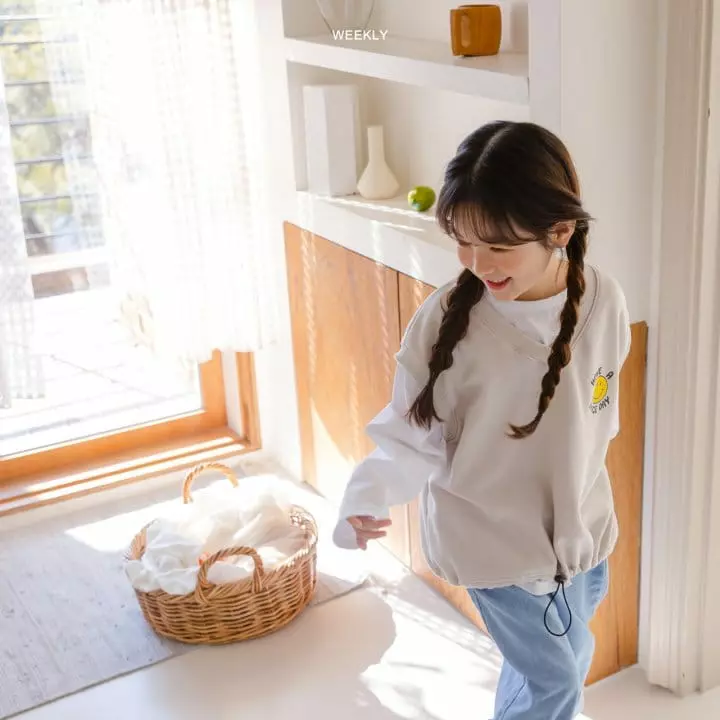 Weekly - Korean Children Fashion - #kidsshorts - Smile Vest