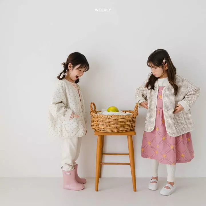 Weekly - Korean Children Fashion - #kidsshorts - Londa Quilting Jacket - 7