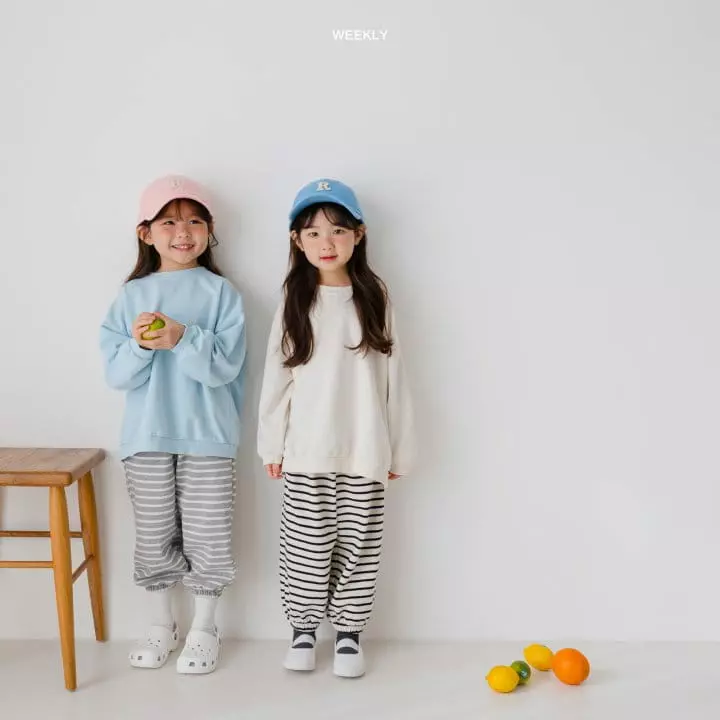 Weekly - Korean Children Fashion - #kidsstore - Bbuyo Stripes Pants - 6