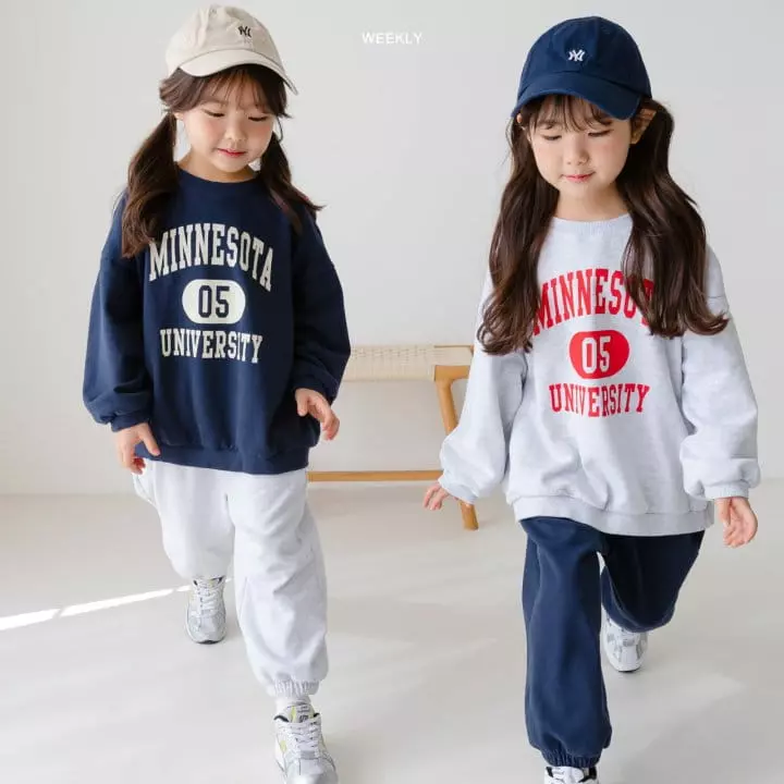 Weekly - Korean Children Fashion - #kidzfashiontrend - Minesota Sweatshirt