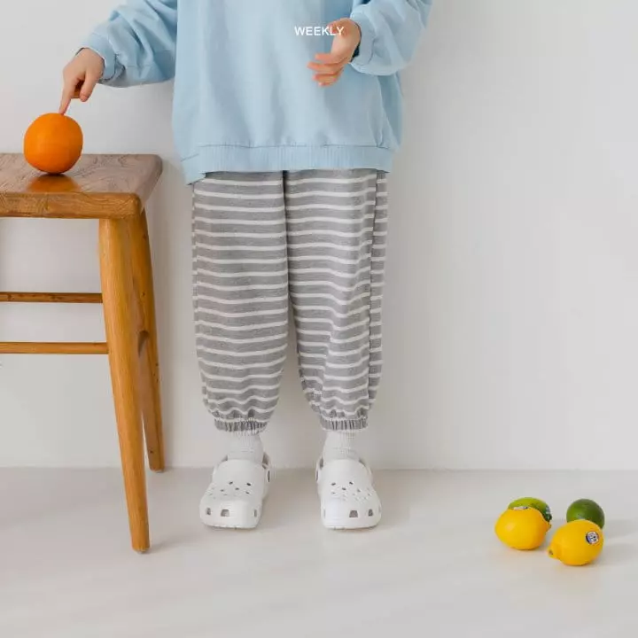 Weekly - Korean Children Fashion - #kidzfashiontrend - Bbuyo Stripes Pants - 7
