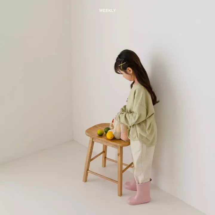 Weekly - Korean Children Fashion - #kidzfashiontrend - Melon Cotton Baggy Pants - 6