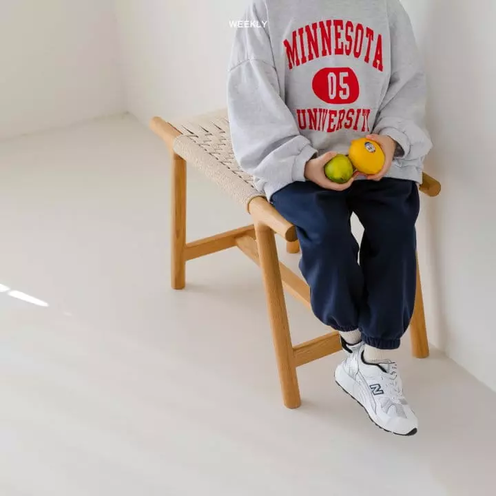 Weekly - Korean Children Fashion - #littlefashionista - Minesota Sweatshirt - 3